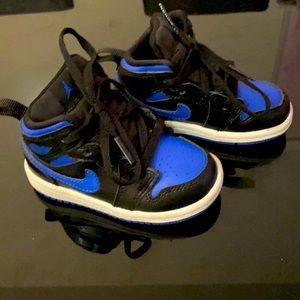 Jordan Retro 1 Toddler 6 royal blue